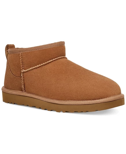Мужские ботинки Ugg Classic Ultra Mini, каштановые