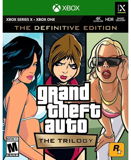 Игра Take 2 GTA Trilogy Definitive, Xbox, мульти