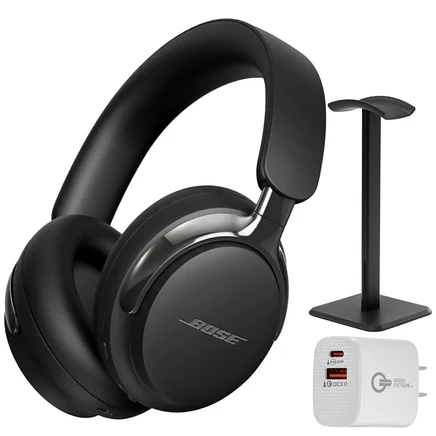Беспроводные накладные наушники Bose QuietComfort Ultra 2-го поколения с активным шумоподавлением черный