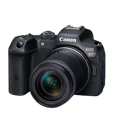 Фотоаппарат Canon EOS R7 с RF‑S 18–150 мм, черный