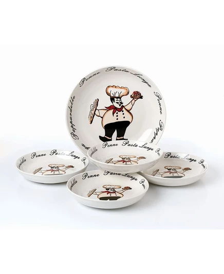 Набор мисок Lorren Home Trends Chef, 5 шт., разноцветный