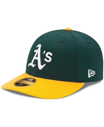 Мужская бейсболка New Era 59FIFTY Oakland Athletics, зеленая