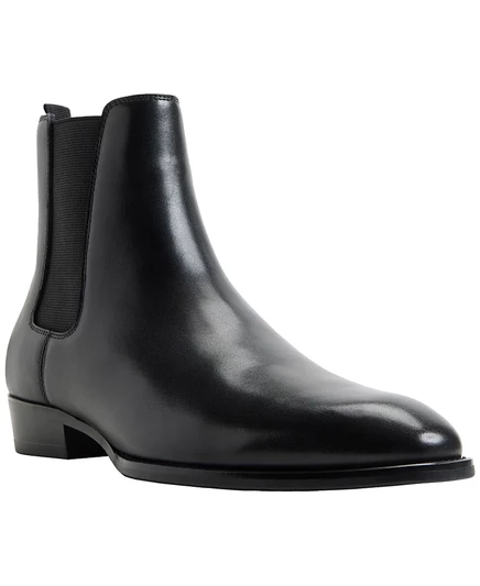 Мужские кожаные ботинки Aldo Bert, черные комбинированные
