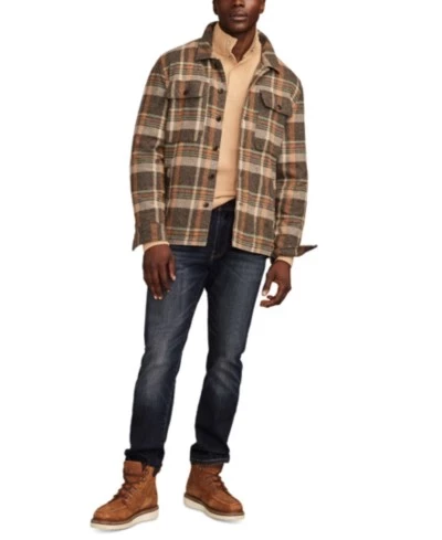 Мужской комплект Lucky Brand: куртка, свитер и джинсы