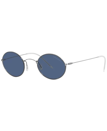 Мужские очки Giorgio Armani AR6115T титан, серебристые