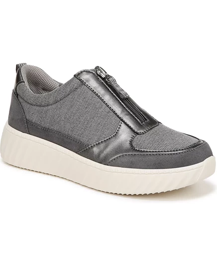 Моющиеся кроссовки BZees Winner на молнии grey textured fabric