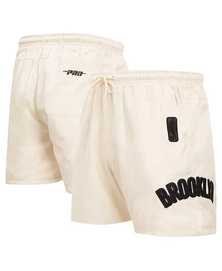 Мужские шорты Pro Standard Brooklyn Nets, песочные