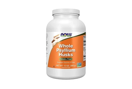 Псиллиум NOW Foods цельный (шелуха подорожника), 340 г