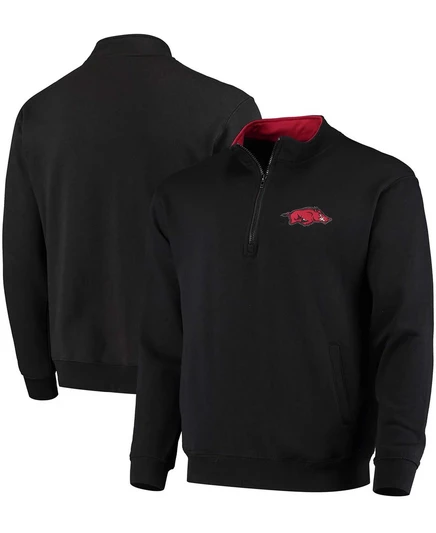 Мужская черная куртка на молнии с логотипом Arkansas Razorbacks Tortugas черного цвета black