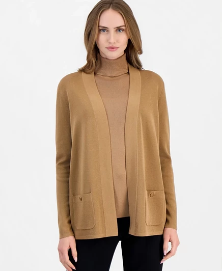 Женский кардиган Anne Klein Malibu для миниатюрных, викунья