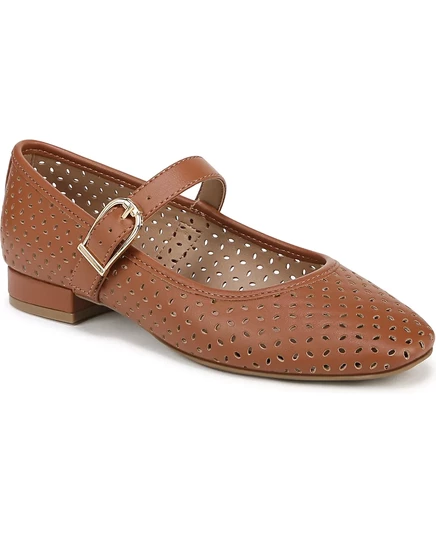Босоножки на плоской подошве Cameo Mary Jane 3 tan faux leather