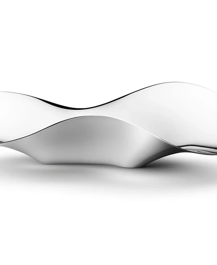 Чаша Georg Jensen Indulgence для клубники, серебристая