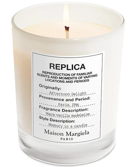 Ароматическая свеча Maison Margiela REPLICA Afternoon Delight, 5,8 унции. белый