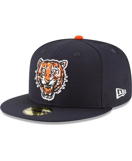 Мужская кепка New Era 59FIFTY Detroit Tigers, синяя