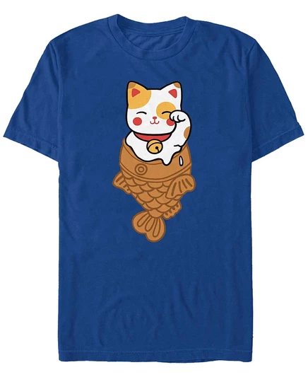 Мужская футболка Fifth Sun Taiyaki Ice Cat, синяя