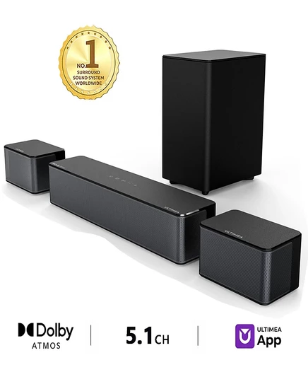 Саундбар ULTIMEA Poseidon M4T 5.1 Dolby Atmos, 410 Вт