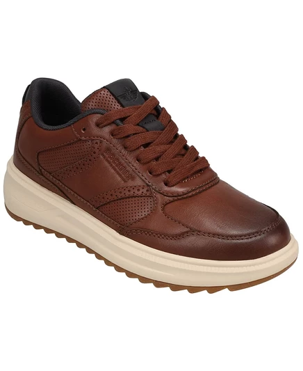 Мужские кроссовки Dockers Rave Casual Active Rebound с круглым носком коричневого цвета