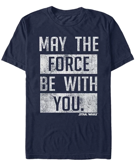 Мужская футболка Fifth Sun Star Wars Force, темно-синяя
