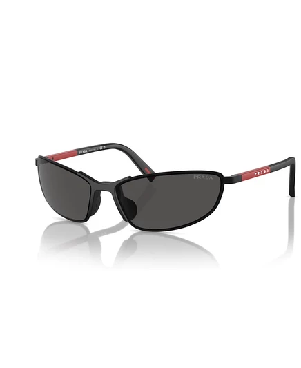 Мужские солнцезащитные очки prada linea rossa ps 55zs, черные