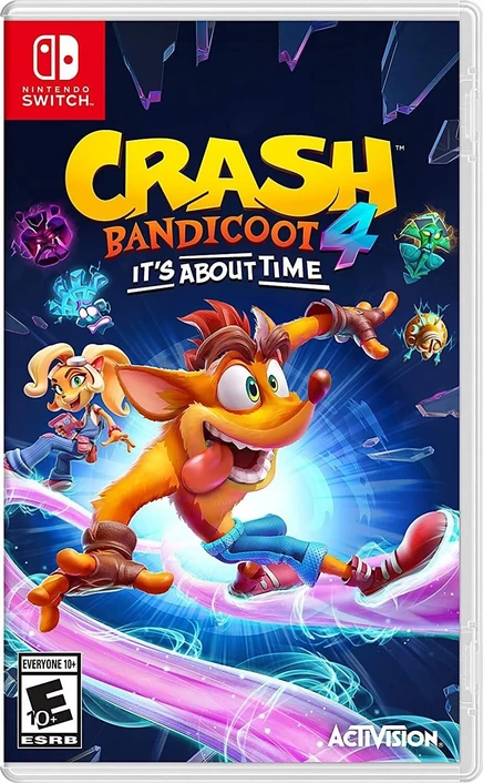 Игра для Nintendo Switch Crash Bandicoot 4, синяя