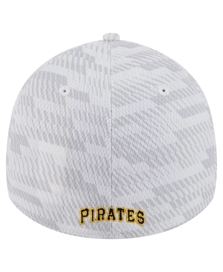 Мужская бейсболка New Era 39THIRTY Pittsburgh Pirates, белая