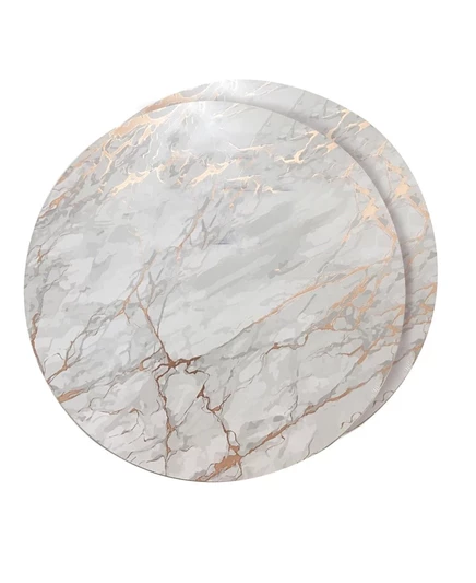 Подставки под тарелки Dainty Home 38 см, набор 2, золотые