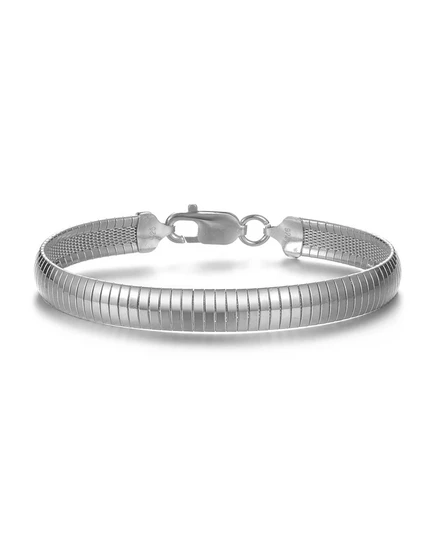Унисекс браслет Rachel Glauber Omega 8 мм, 20 см, белый