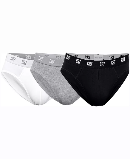 Мужские трусы из хлопчатобумажной смеси, упаковка из 3 штук black, gray, white 1