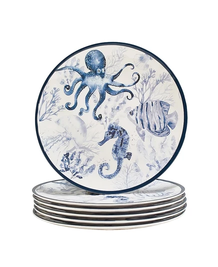 Набор тарелок Certified International Sea Life, 11″