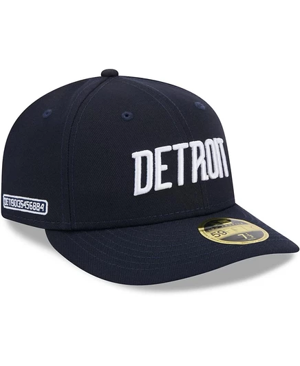 Мужская кепка New Era 59FIFTY Detroit Tigers, синяя