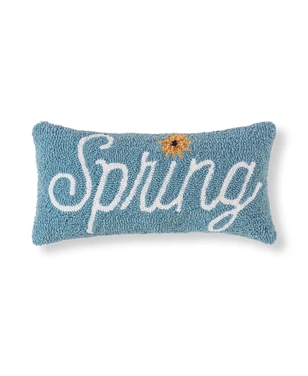 Декоративная подушка C & F Home Sunflower «Spring» 25×51 см, синяя
