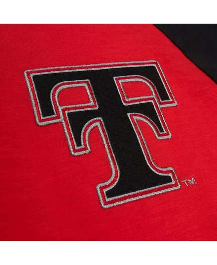 Мужская красная футболка реглан с длинным рукавом Mitchell & Ness Texas Tech Red Raiders Legendary Slub Raglan red