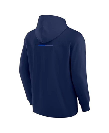 Мужская толстовка Fanatics Navy New York Rangers Elements из флиса с капюшоном navy