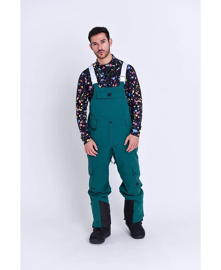 Мужская одежда OOSC, брюки-нагрудник Yeh Man - Forest Green зеленый