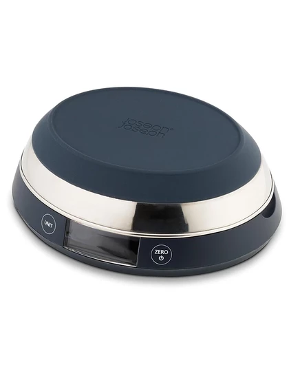 Кухонные весы Joseph Joseph Switch 2‑в‑1 с крышкой, серые