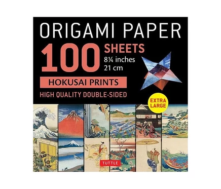 Бумага для оригами Barnes & Noble Hokusai 21 см, 100 листов