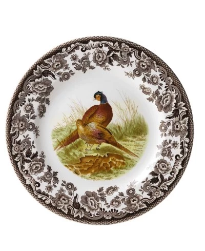 Обеденная тарелка Spode Woodland Pheasant, 25 см