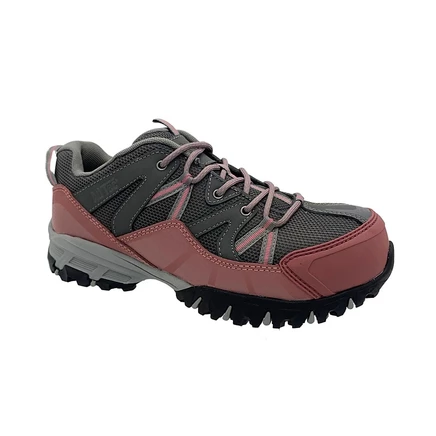 Женские кроссовки 4" Work Hiker, с уплотненным носком, Bk/PK серый
