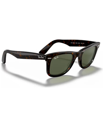 Солнцезащитные очки Ray-Ban Унисекс с низкой переносицей, RB2140F ORIGINAL WAYFARER CLASSIC 52 tortoise