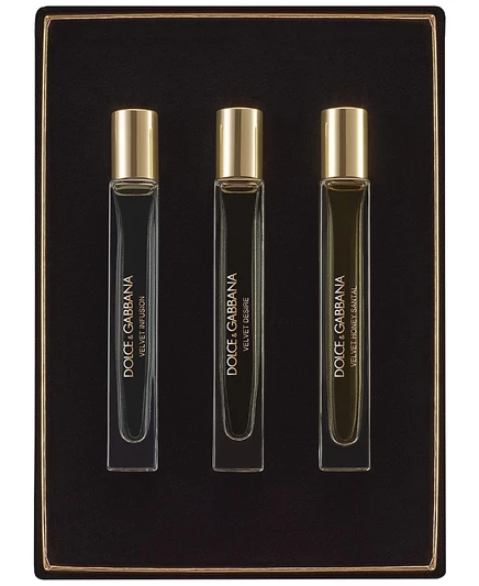 Набор парфюмерной воды Dolce&Gabbana Velvet Collection из 3 предметов, без цвета