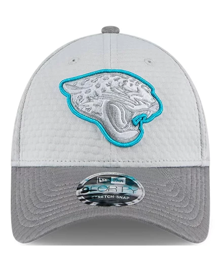 Мужская бейсболка New Era Jacksonville Jaguars 9FORTY, серая