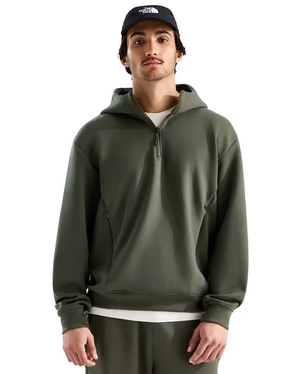 Мужская худи The North Face Dynamic с молнией 1/4, зеленая