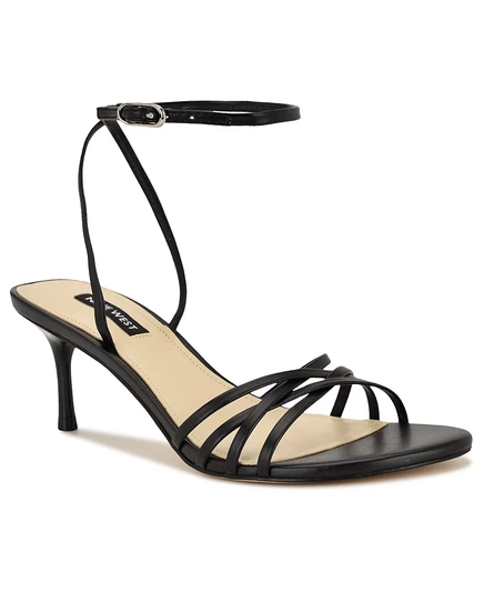 Женские босоножки Nine West Gazey с ремешком на щиколотке, черные