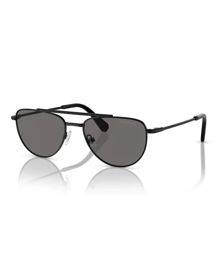 Женские солнцезащитные очки Swarovski SK7007 поляризованные, черные