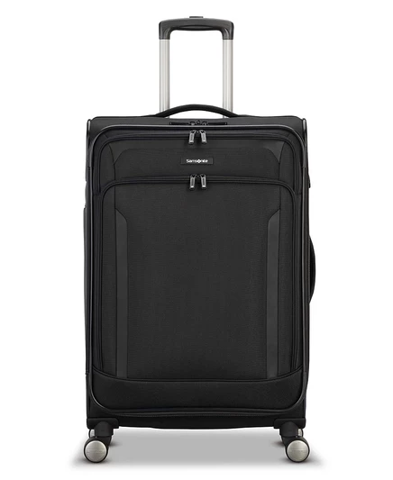Чемодан Samsonite X-Tralight 4 средний с расширением, черный