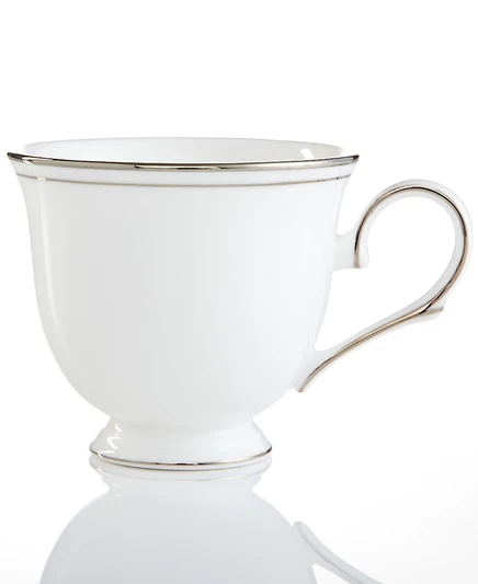 Чайная чашка Lenox Federal Platinum 177 мл, платиновая отделка