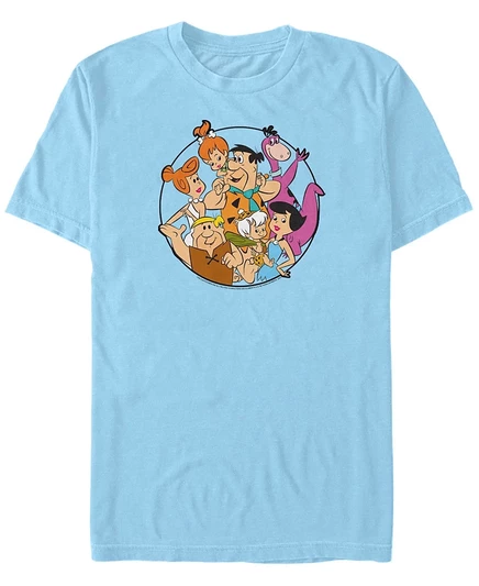 Мужская футболка Fifth Sun The Flintstones Circle, синяя