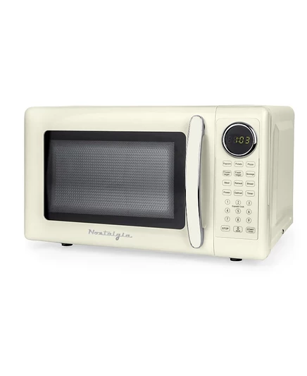 Микроволновая печь Nostalgia Retro 700 Вт, 20 л, кремовая