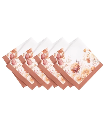 Салфетки Elrene Autumn Blooms 43×43 см, многоцветные