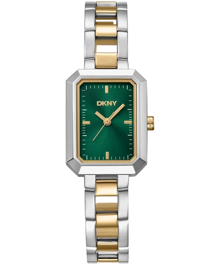 Женские часы DKNY Uptown 36 мм двухцветные, зеленые